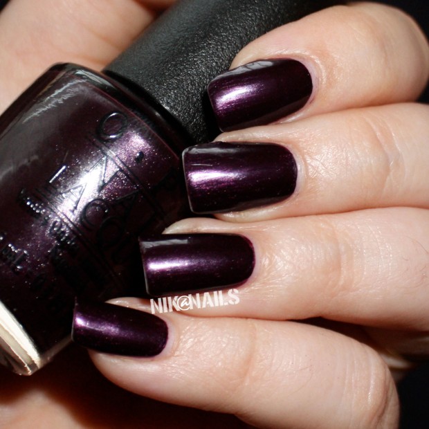 OPI Lincoln Park At Midnight Swatch